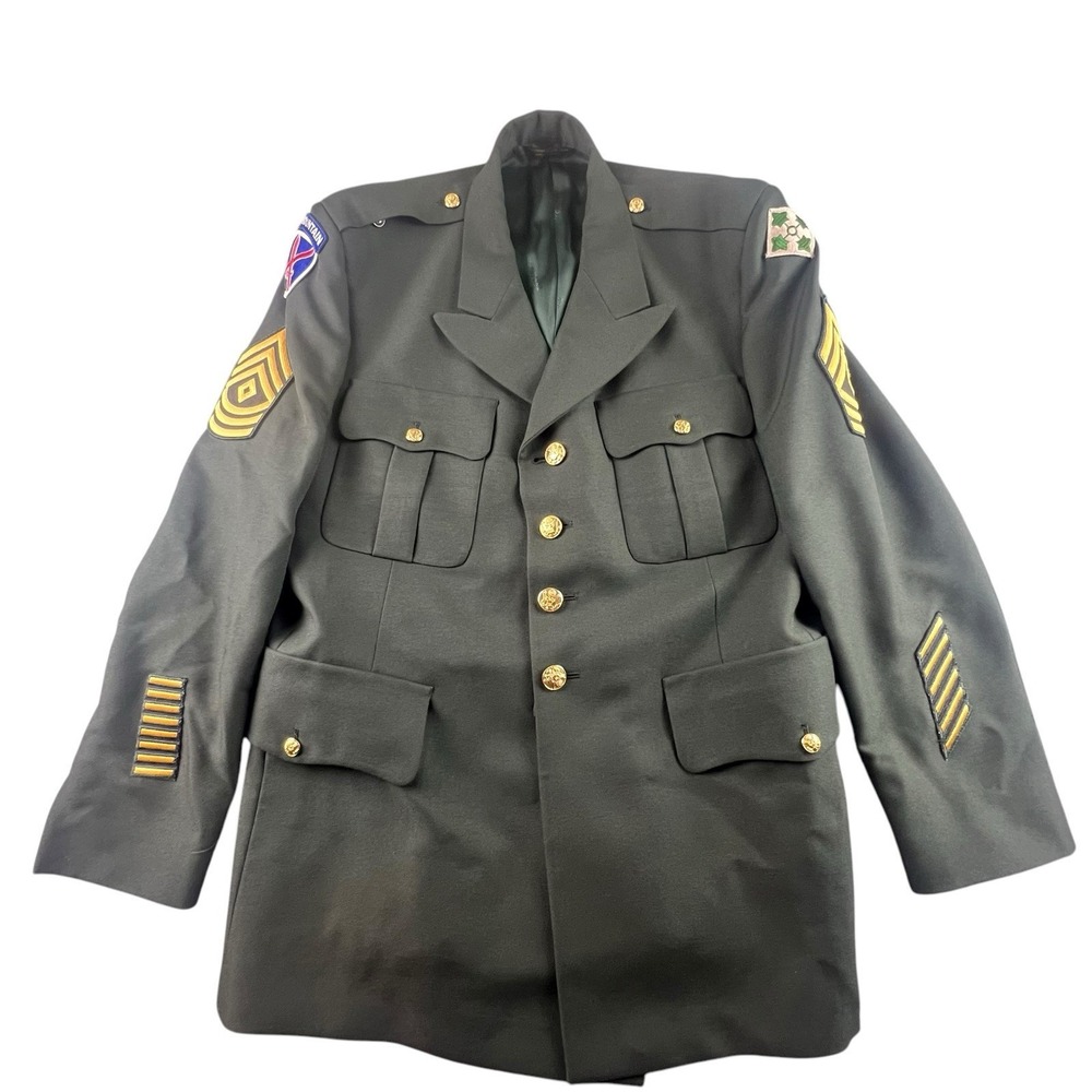 Marlow White Professional Army Mountain Division‎ Vietnam MSG Uniform Green 48R